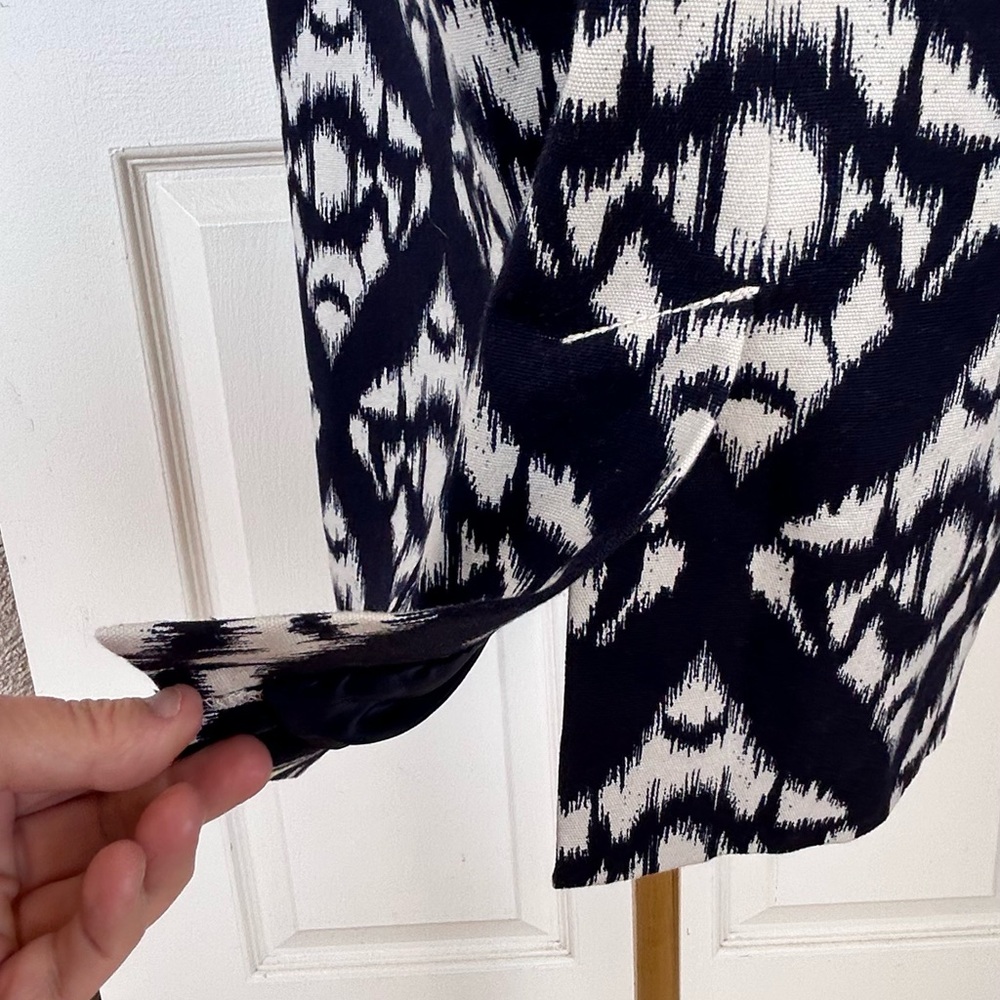 Talbots Women’s Ikat Stretch Dress Sleeveless Size 10 - Picture 7 of 12